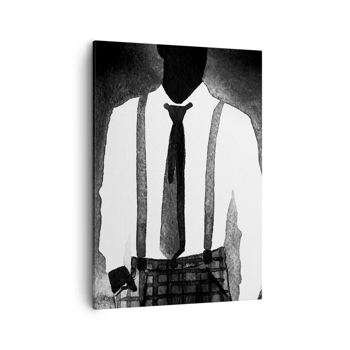 Canvastavla - Bild på duk - Noir stämning - 50x70 cm