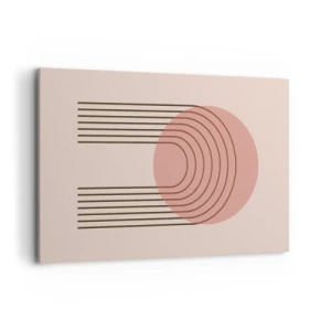 Canvastavla - Bild på duk - Ostoppad attraktionskraft - 120x80 cm