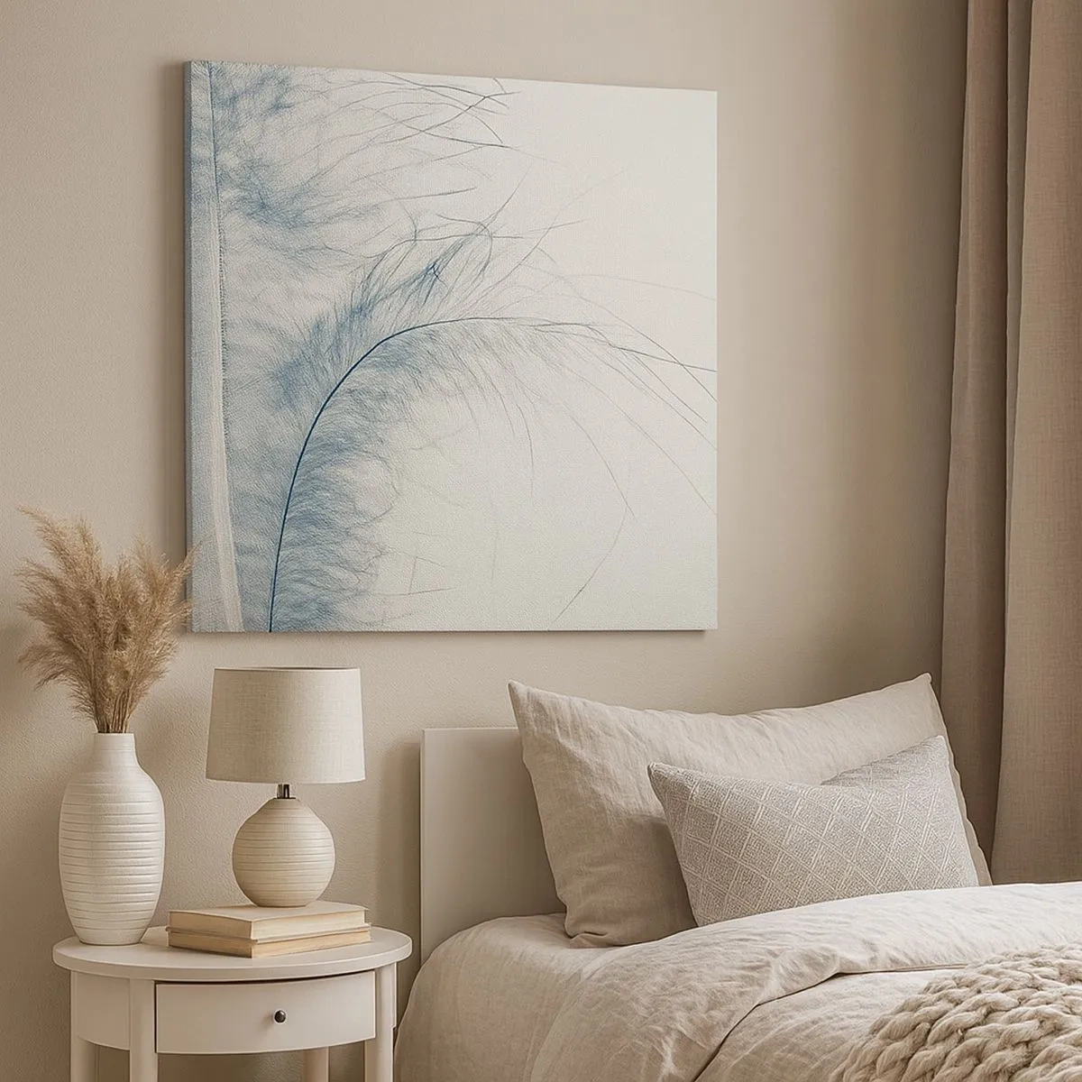 Canvastavla - Bild på duk - Naturens viskningar - 30x30 cm