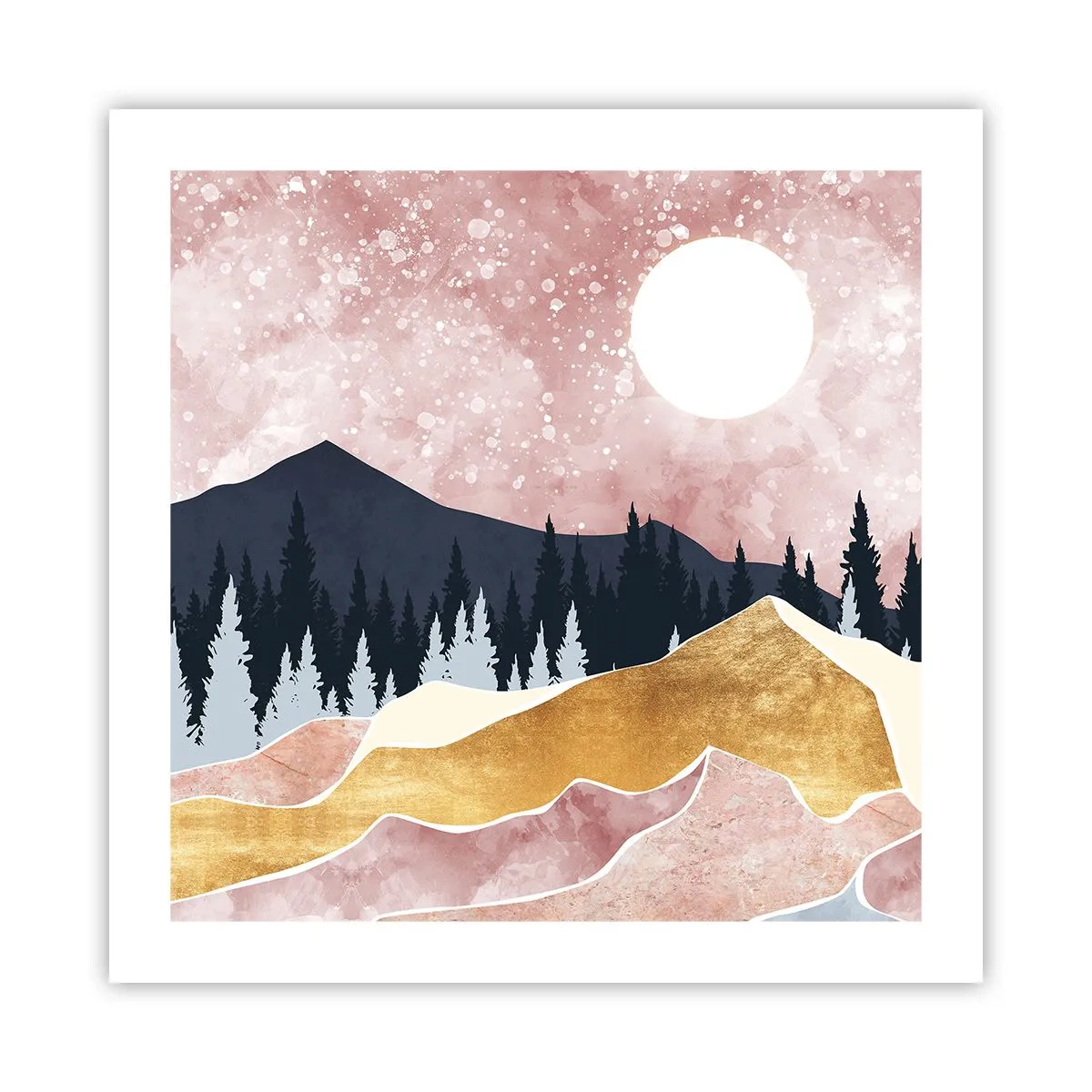 Affisch - Nattvakt - 50x50 cm