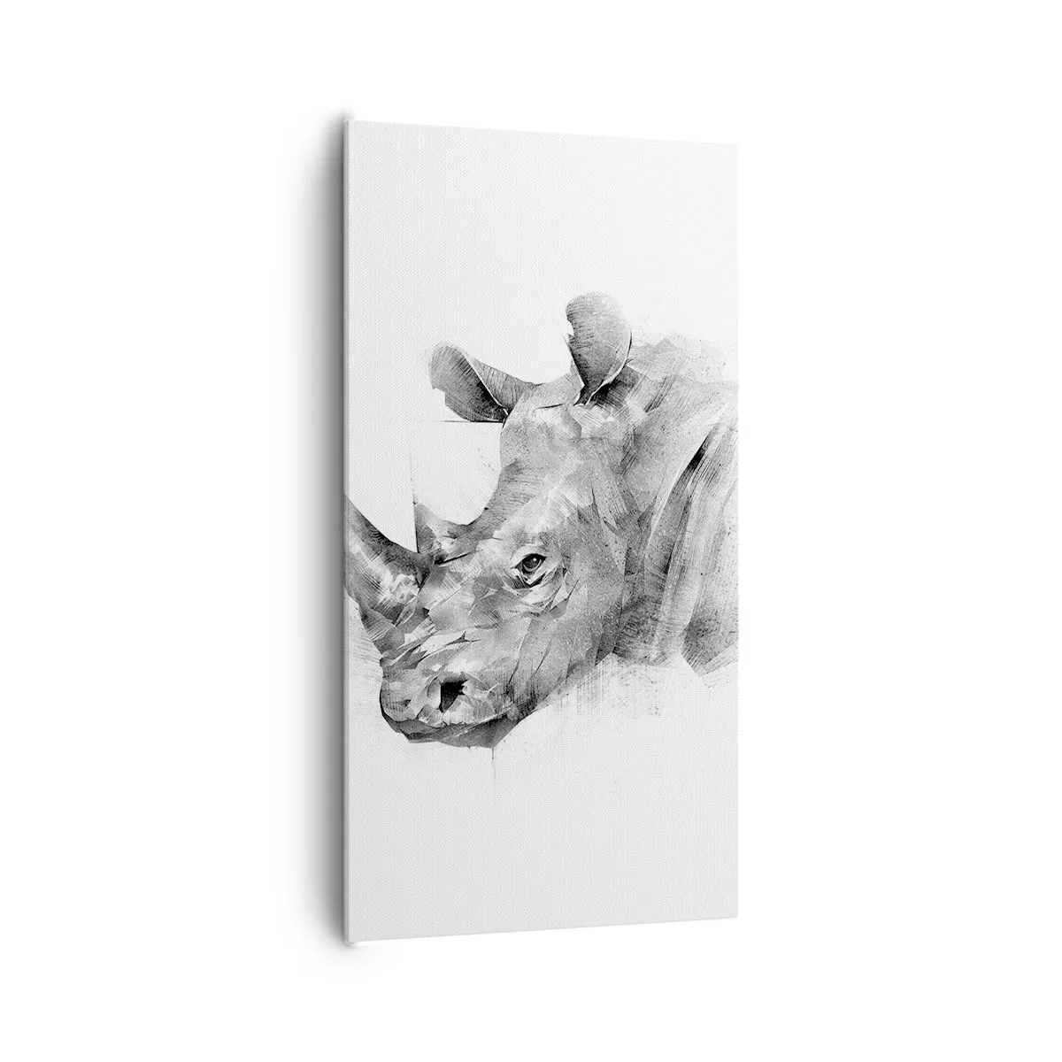 Canvastavla - Bild på duk - Afrikansk porträtt - 65x120 cm