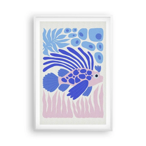 Affisch i vit ram - I sitt rätta miljö - 61x91 cm