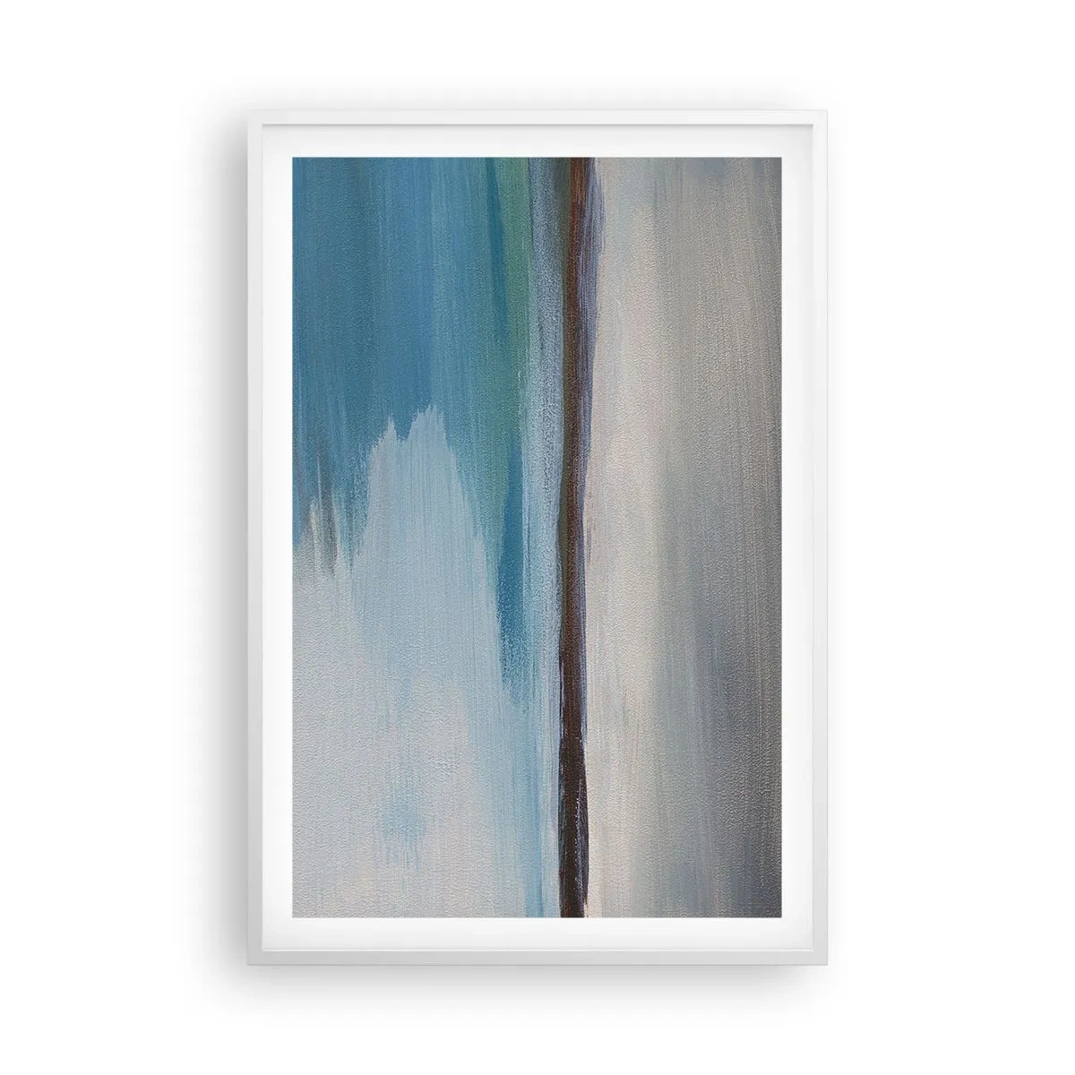 Affisch i vit ram - Horisontellt landskap - 61x91 cm