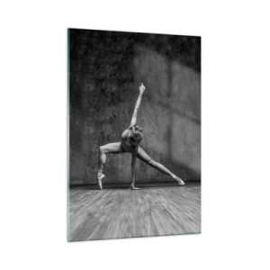 Glastavla - Bild på glas - Balansens ideal - 50x70 cm