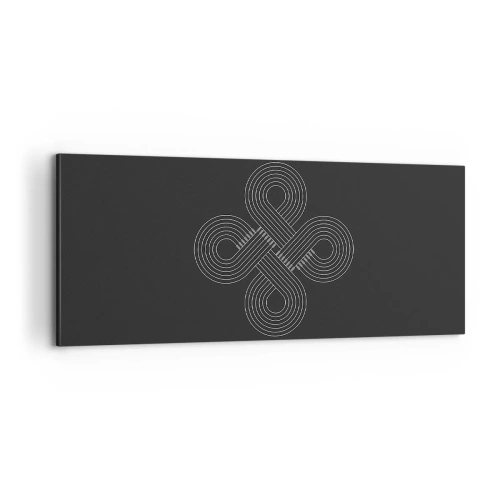 Canvastavla - Bild på duk - I keltisk anda - 100x40 cm