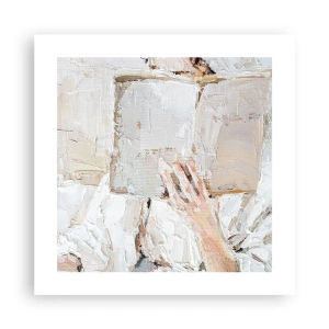 Affisch - I en annan värld - 40x40 cm