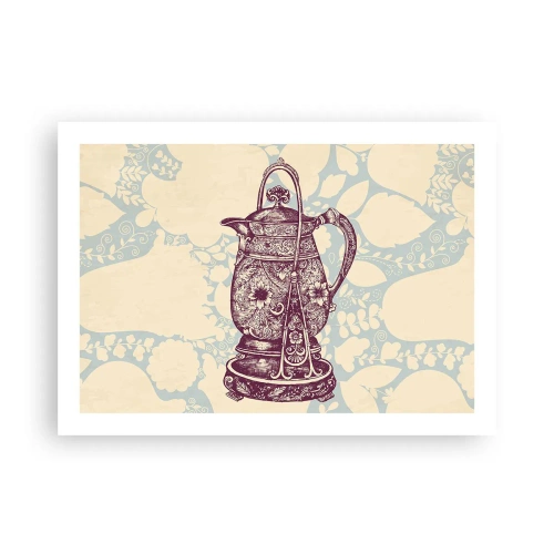 Affisch - Skönhet av det vardagliga livet - 70x50 cm