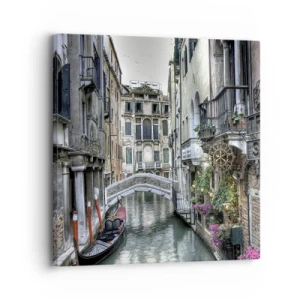 Canvastavla - Bild på duk - Tyst begrundan sedan några sekel - 30x30 cm