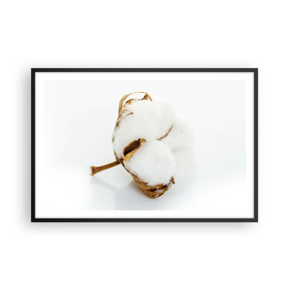 Affisch i svart ram - Mjuk av naturen - 91x61 cm