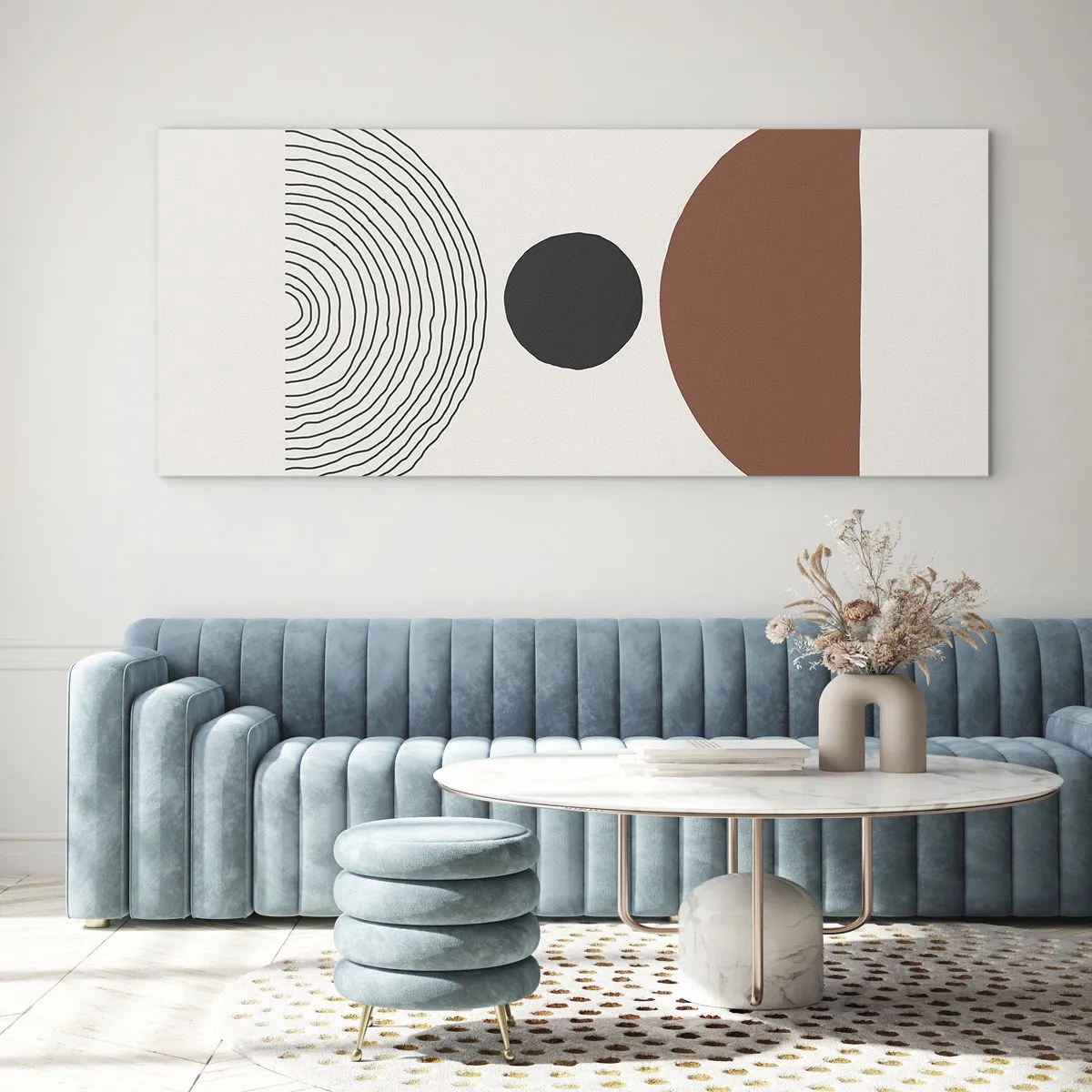 Glastavla - Bild på glas - I fokus - 120x50 cm