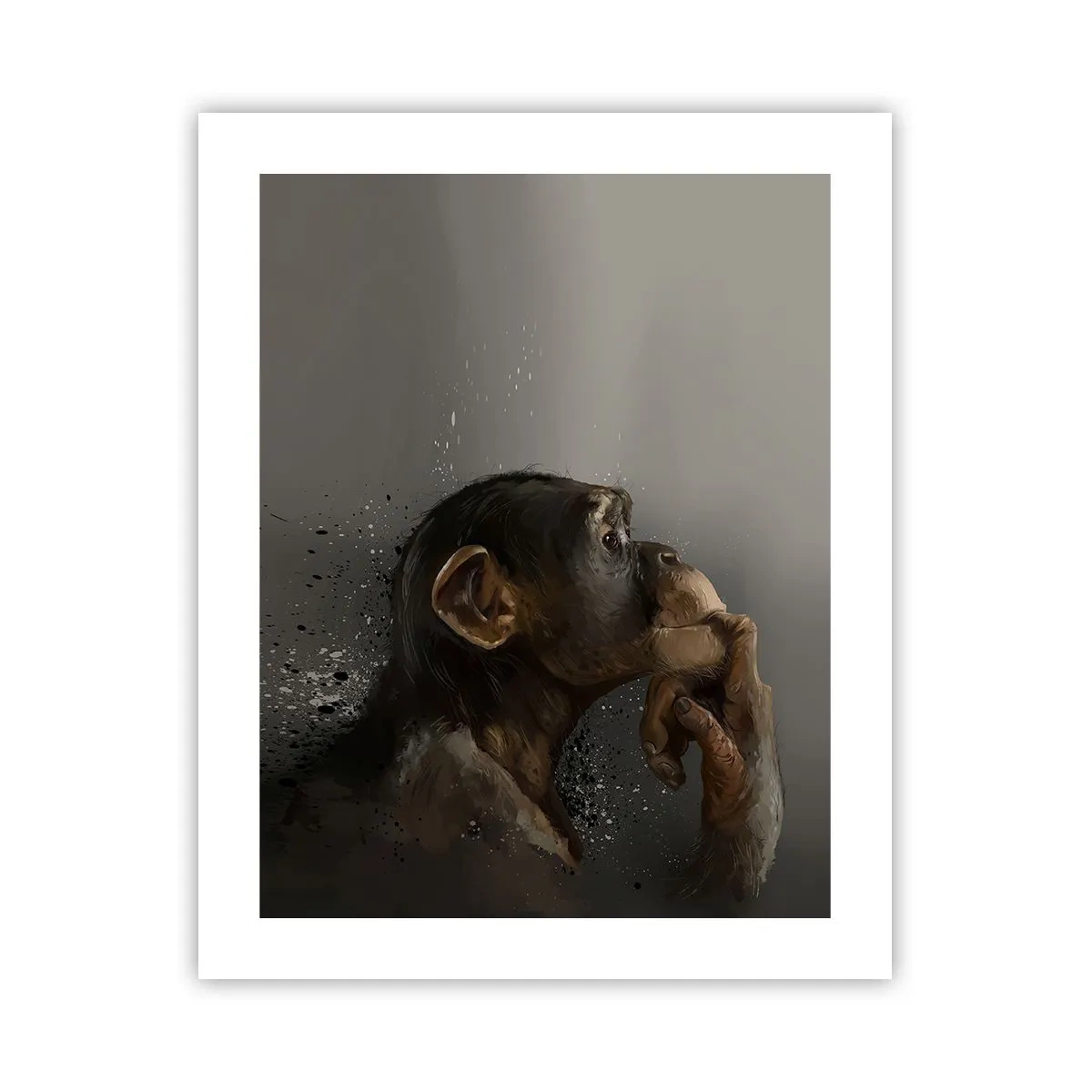 Affisch - Säkert en tänkare - 40x50 cm