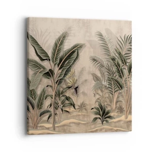 Canvastavla - Bild på duk - Bild i kolonial stil - 40x40 cm