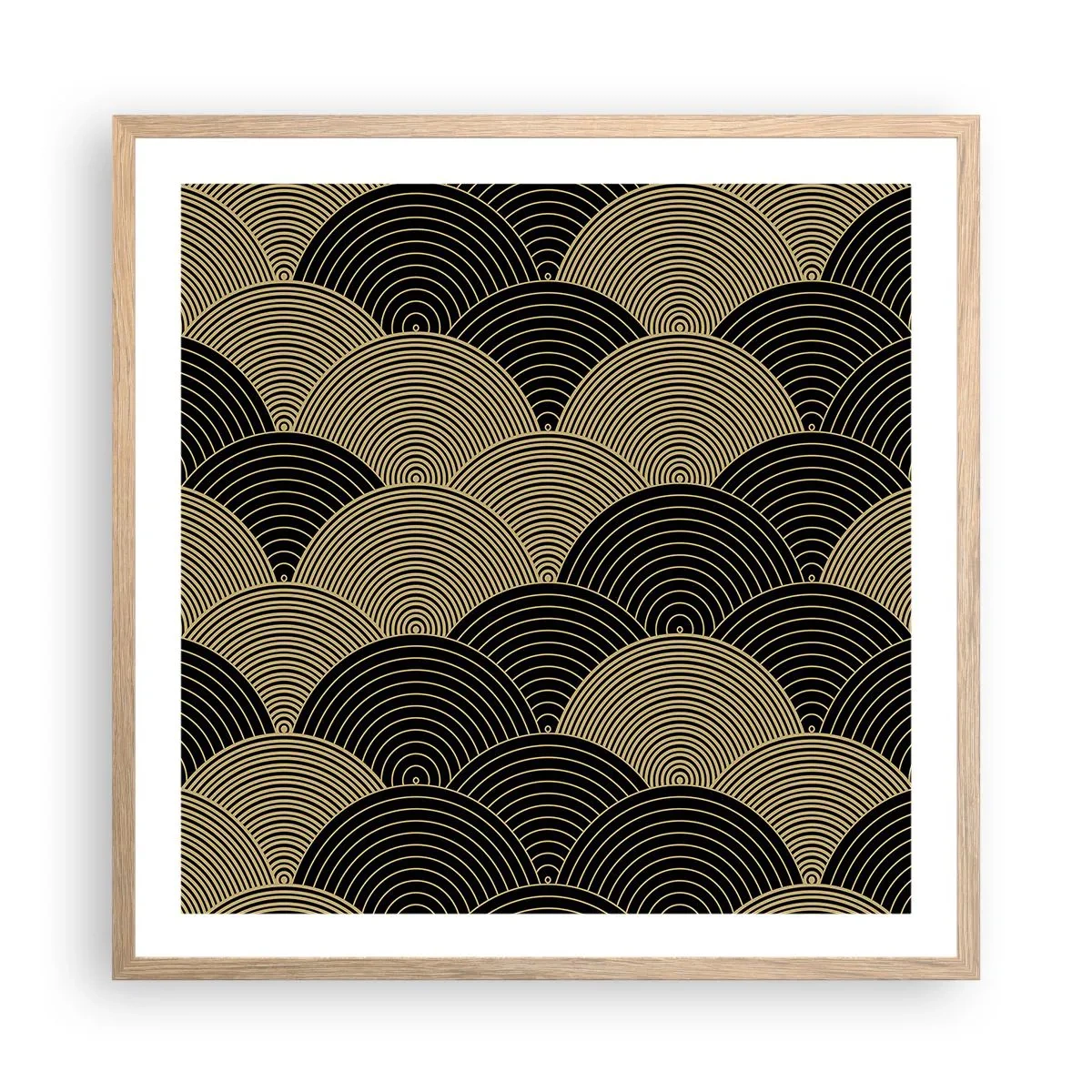 Affisch i ram av ljusek - Enighet i mångfald - 60x60 cm