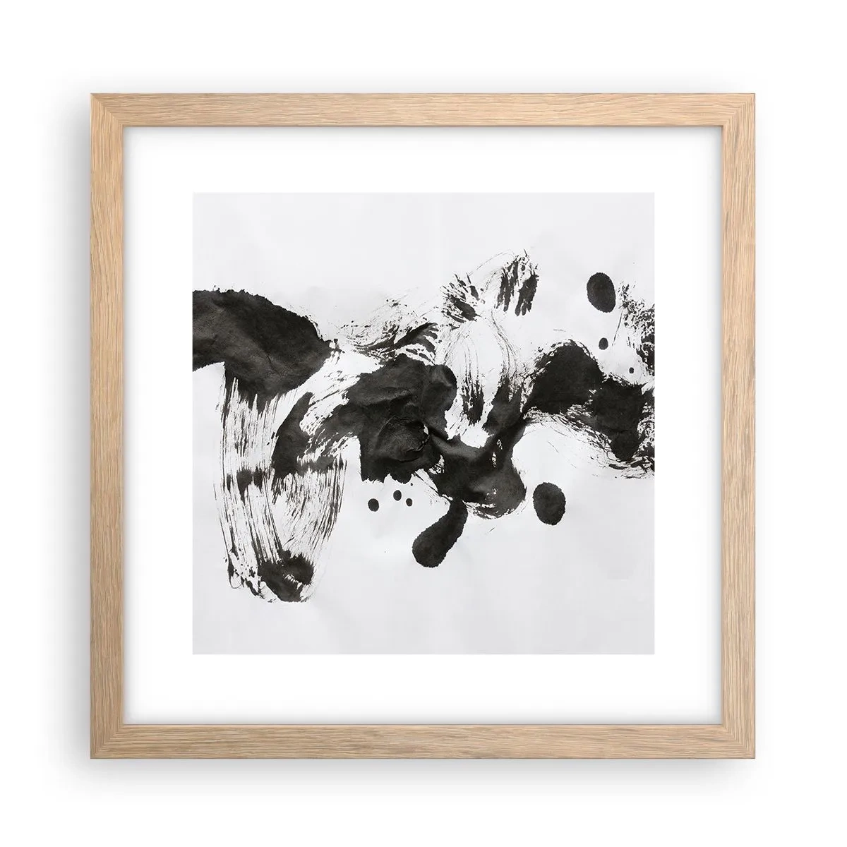 Affisch i ram av ljusek - En metod i galenskap? - 30x30 cm