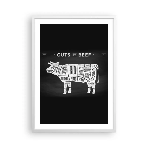 Affisch i vit ram - Styckarens ABC - 50x70 cm