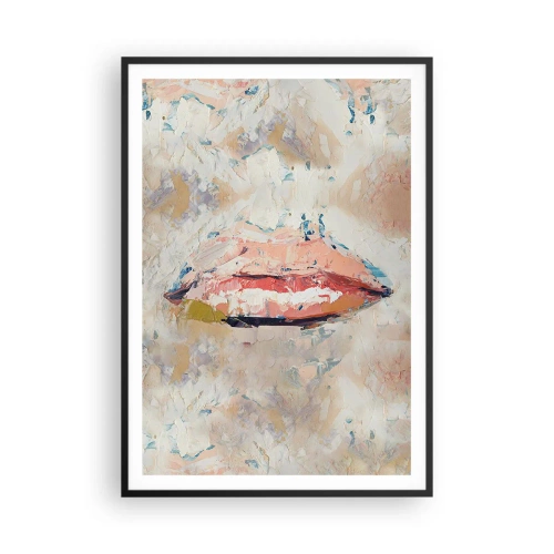 Affisch i svart ram - Väcker sinnen - 70x100 cm