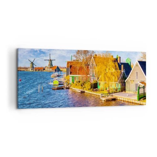 Canvastavla - Bild på duk - Ingen ändring sedan århundraden - 100x40 cm