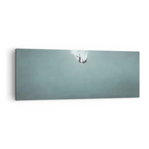 Canvastavla - Bild på duk - I havets famn - 140x50 cm