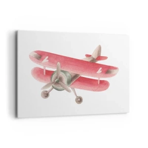 Canvastavla - Bild på duk - Redo att flyga högt - 100x70 cm