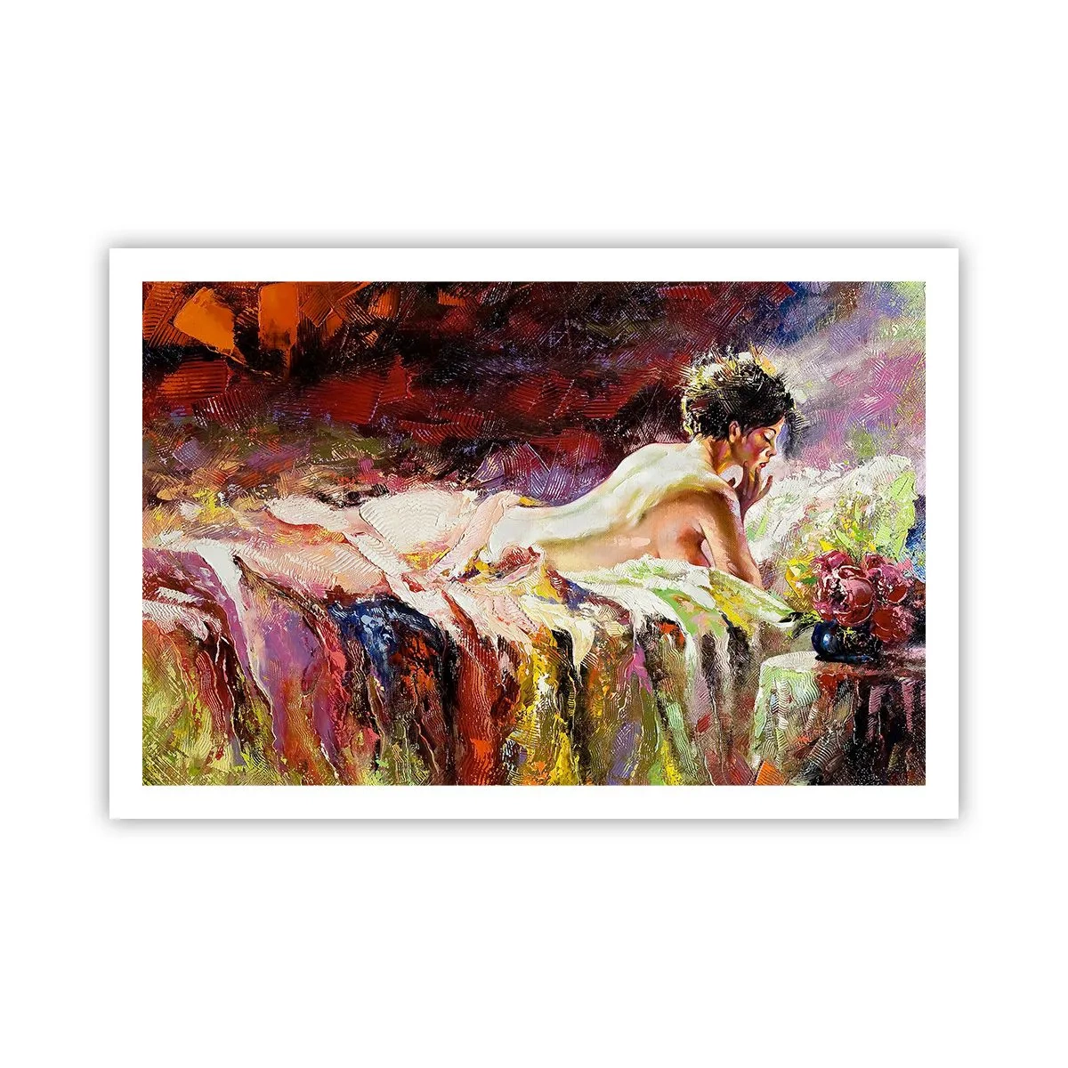 Affisch - Venus försänkt i sina tankar - 91x61 cm