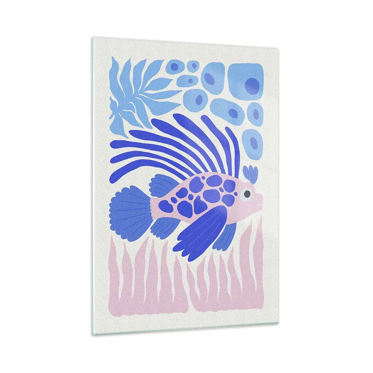Glastavla - Bild på glas - I sitt rätta miljö - 50x70 cm