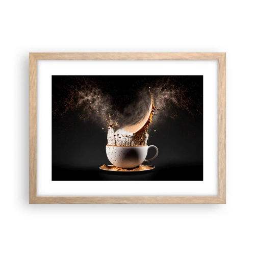 Affisch i ram av ljusek - Smakexplosion - 40x30 cm