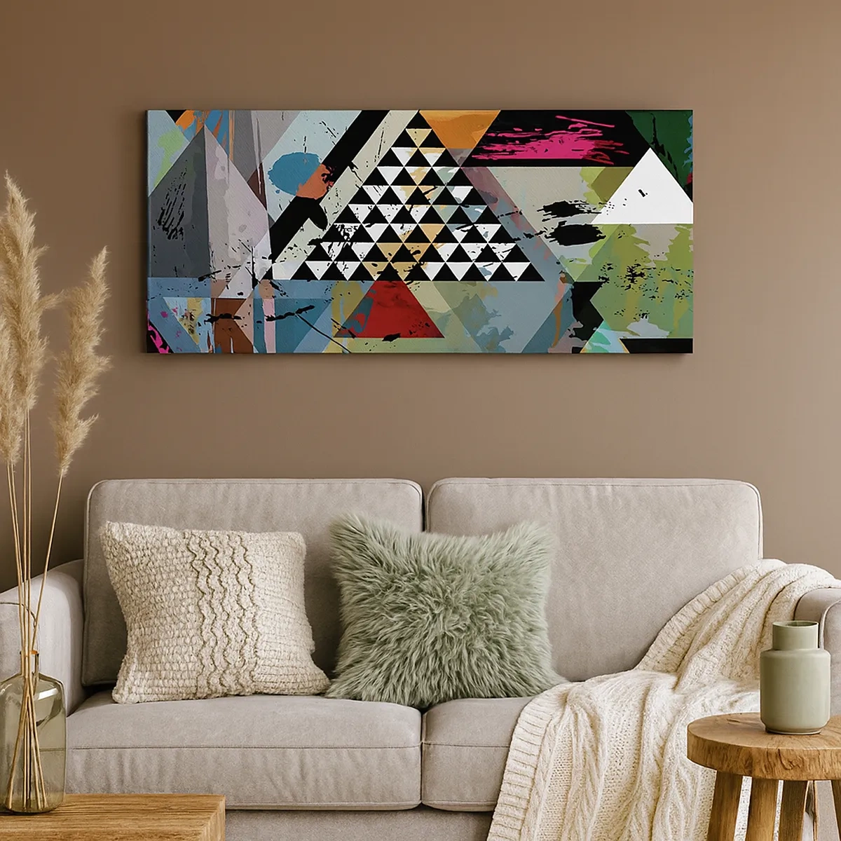 Canvastavla - Bild på duk - Det är så enkelt - 30x30 cm