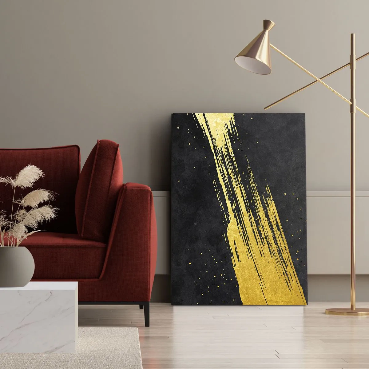 Canvastavla - Bild på duk - Hoppa in i hyperrymden - 50x70 cm