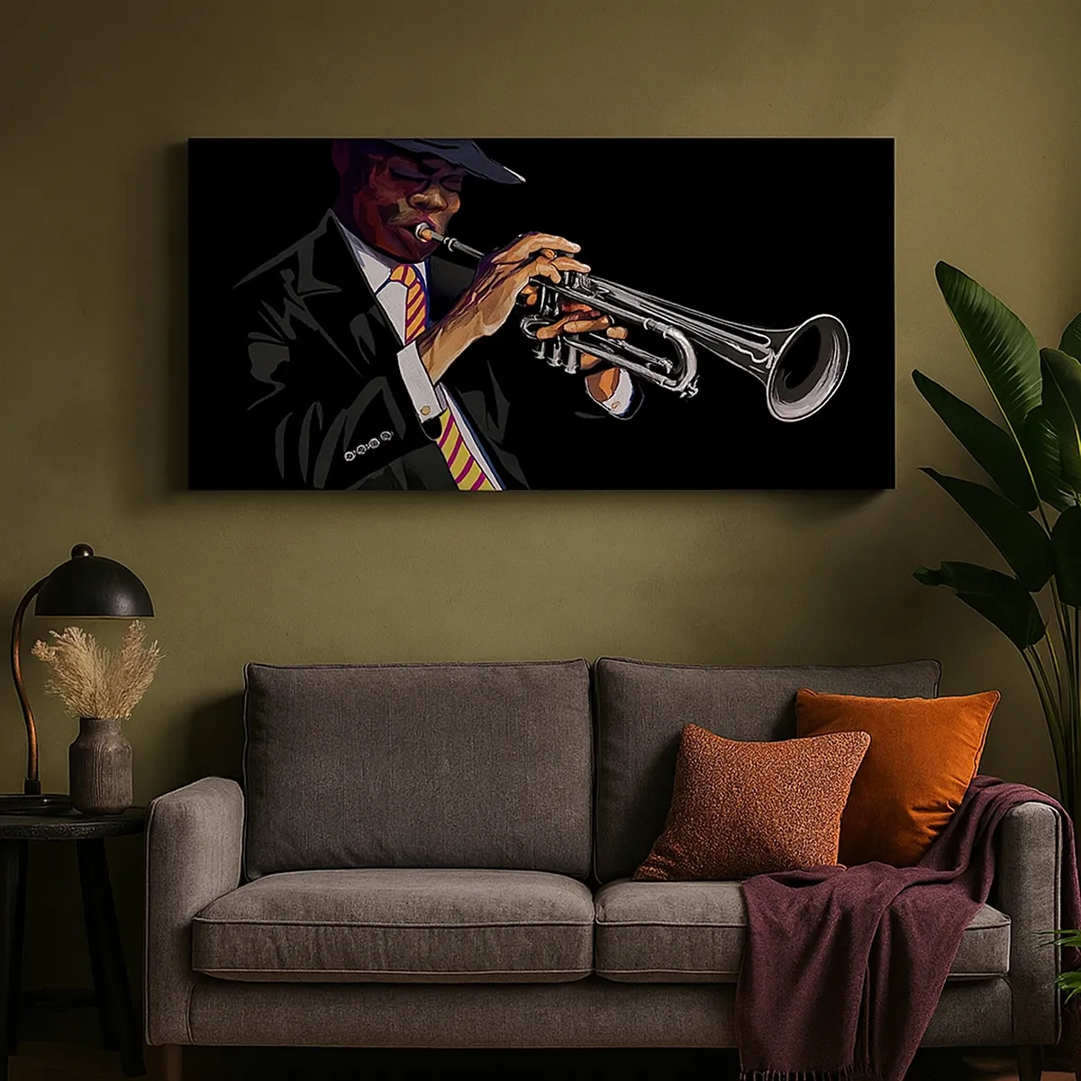 Canvastavla - Bild på duk - Gamla skolans charm - 30x30 cm