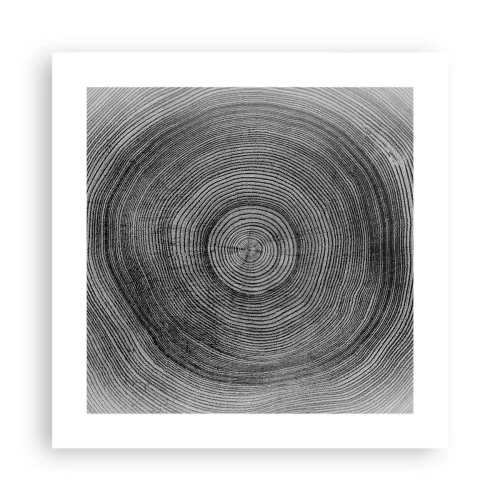 Affisch - Ett tecken i tiden - 40x40 cm