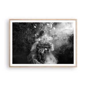 Affisch i ram av ljusek - Bara Moder - Natur - 100x70 cm