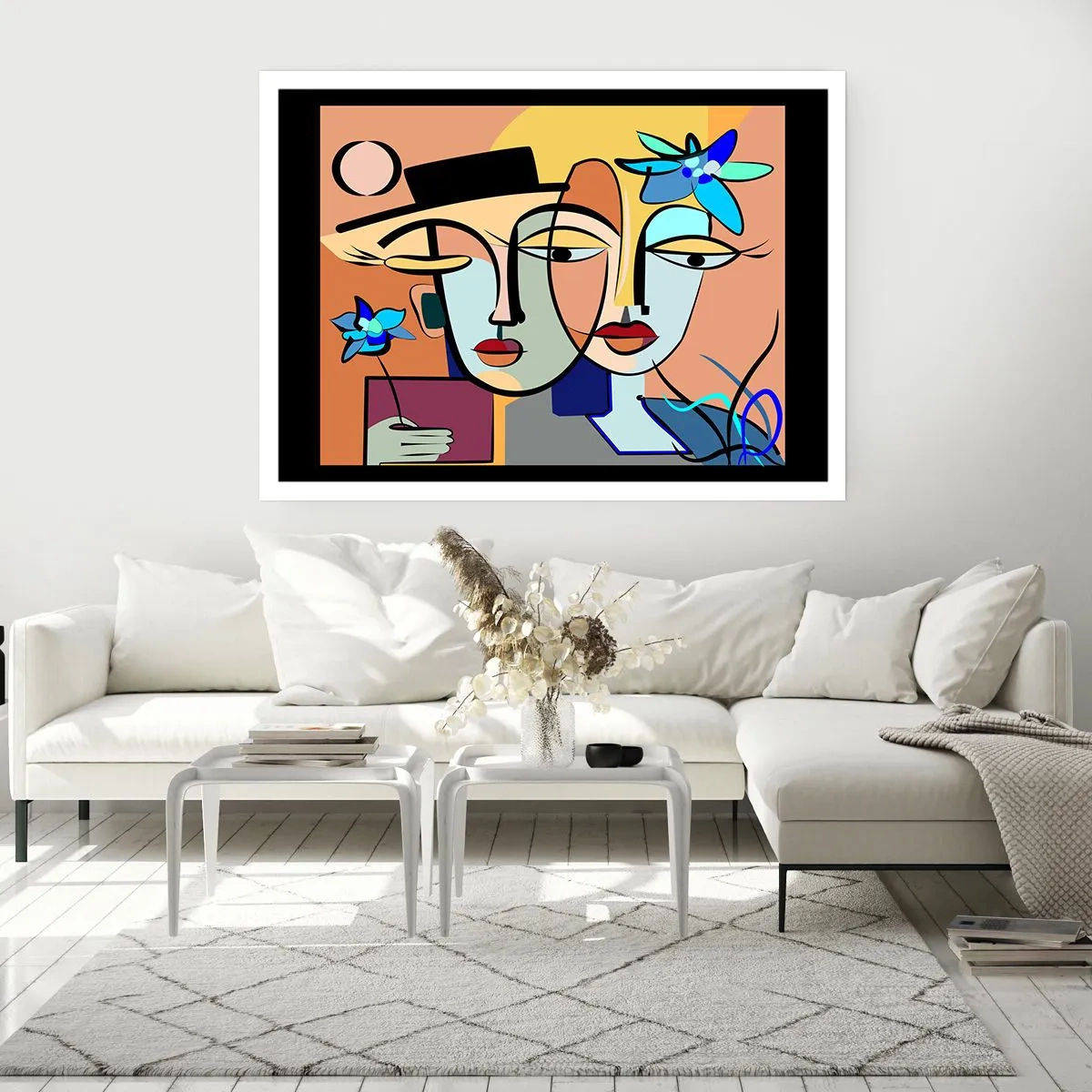 Affisch - Picassos randez vous - 91x61 cm