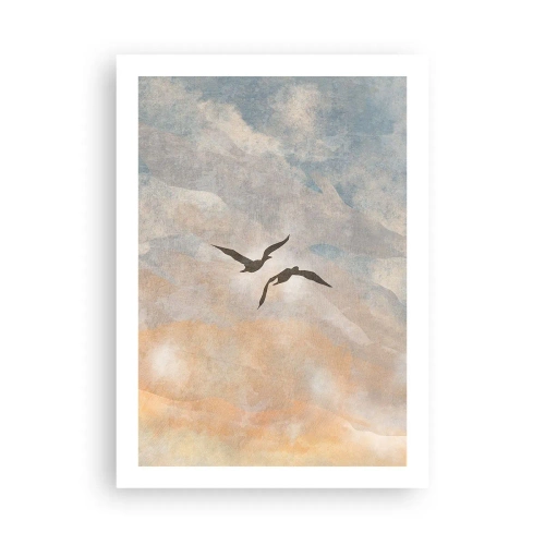 Affisch - Dans på himlen - 50x70 cm