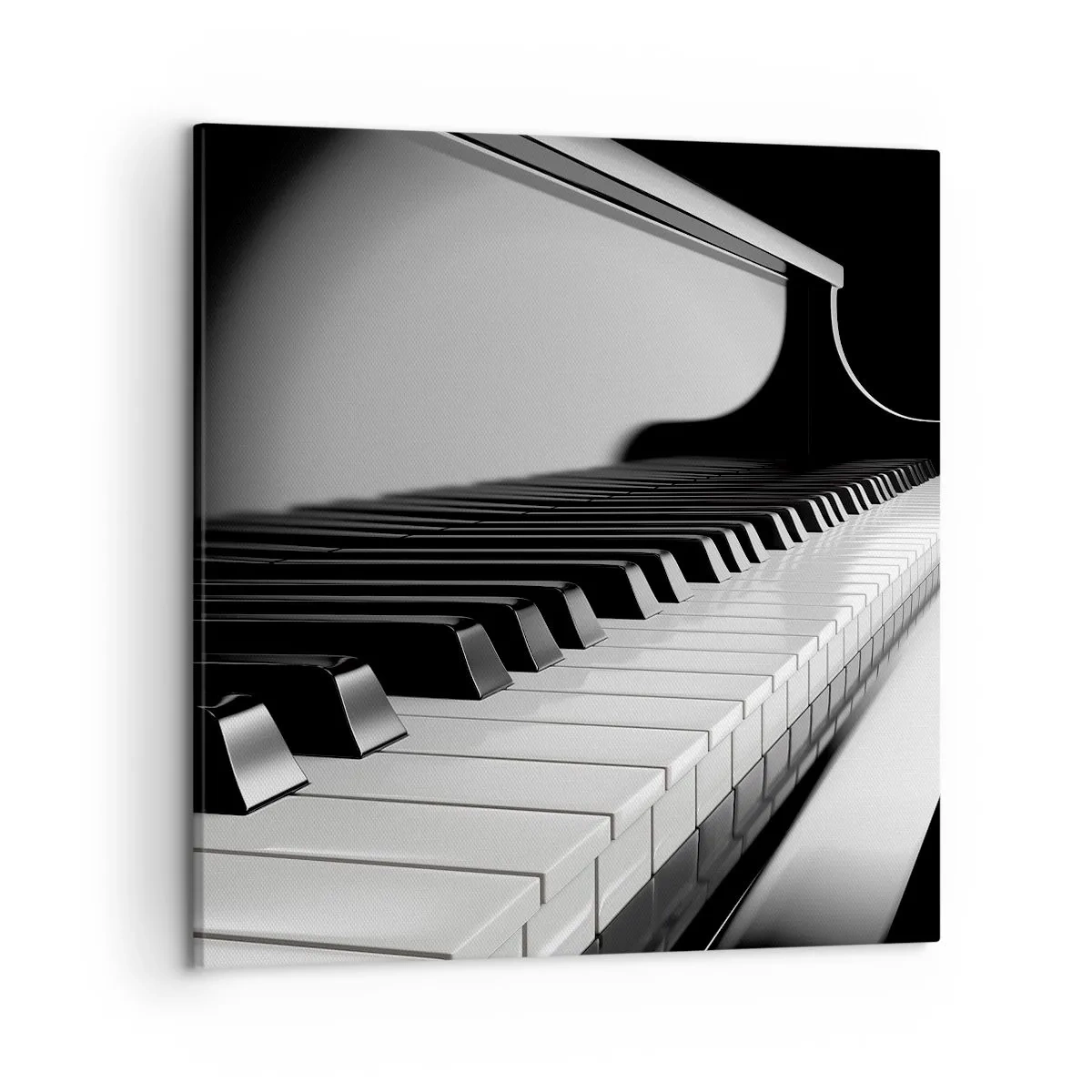 Canvastavla - Bild på duk - Harmoni av former och färger - 50x50 cm