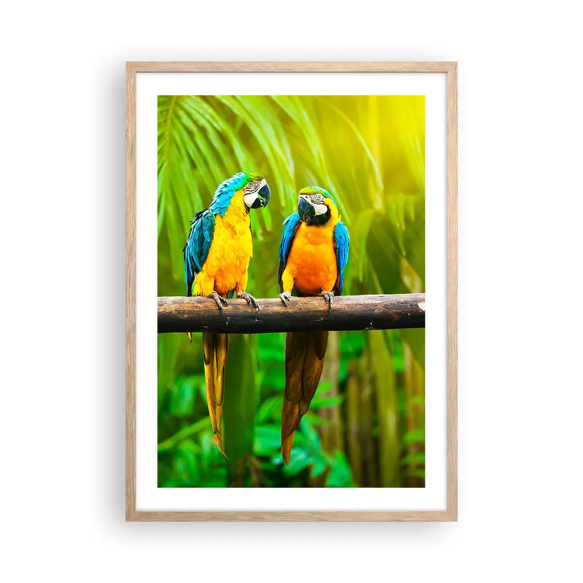 Affisch i ram av ljusek - Har du hört att hon...? - 50x70 cm