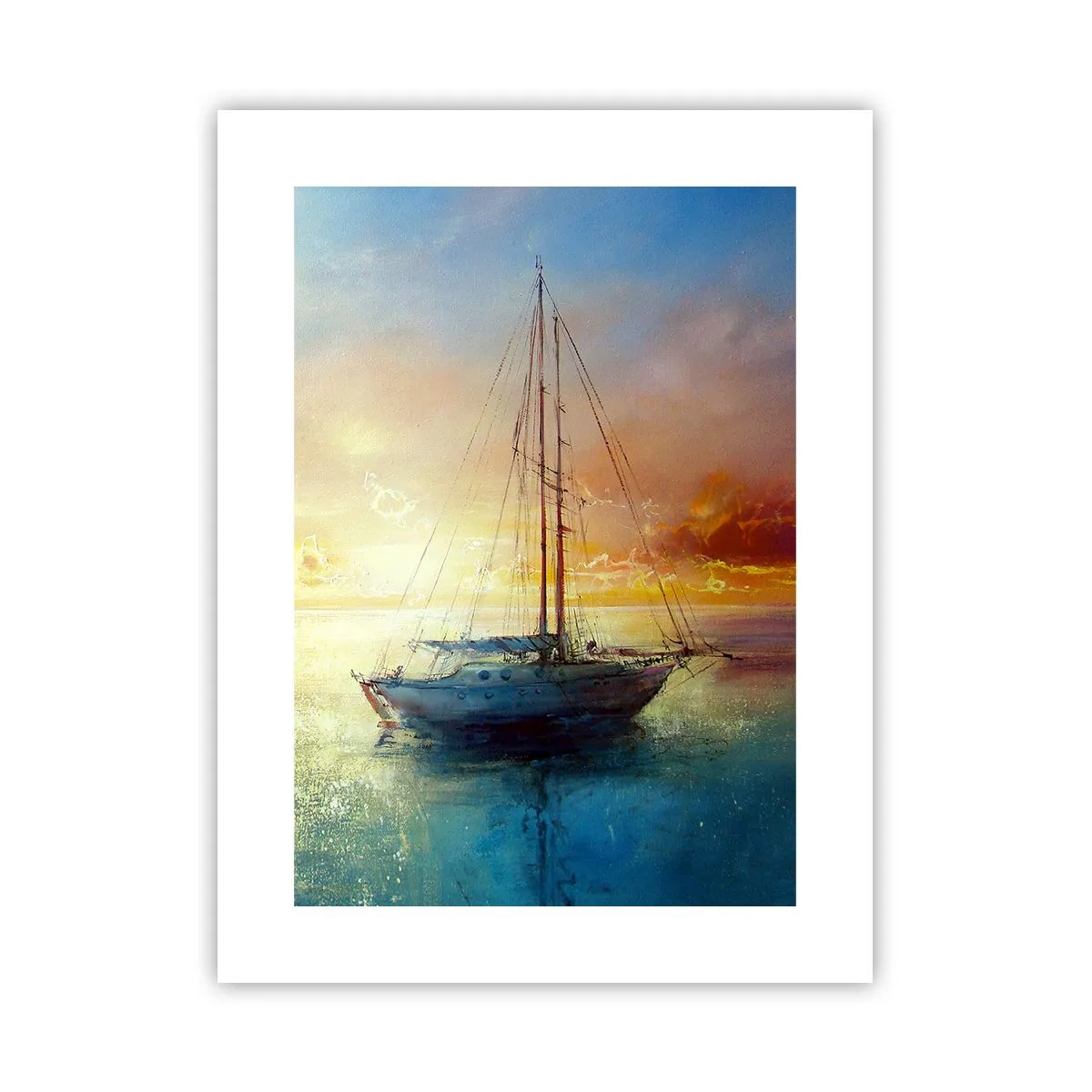 Affisch - I guldviken - 30x40 cm