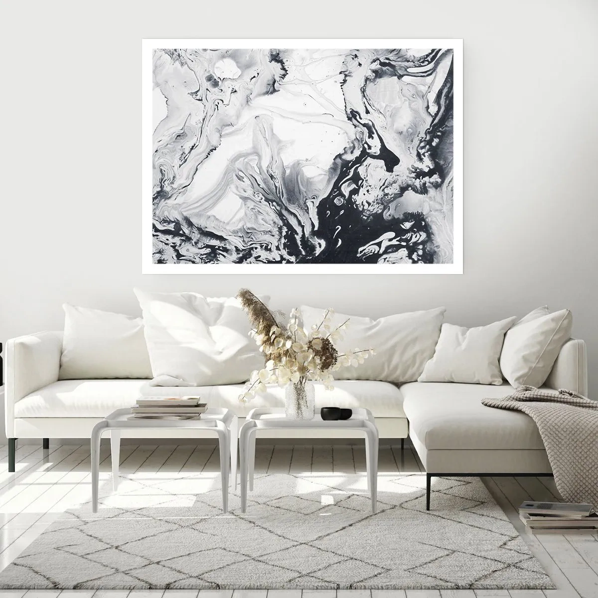 Affisch - Jordens inre - 100x70 cm