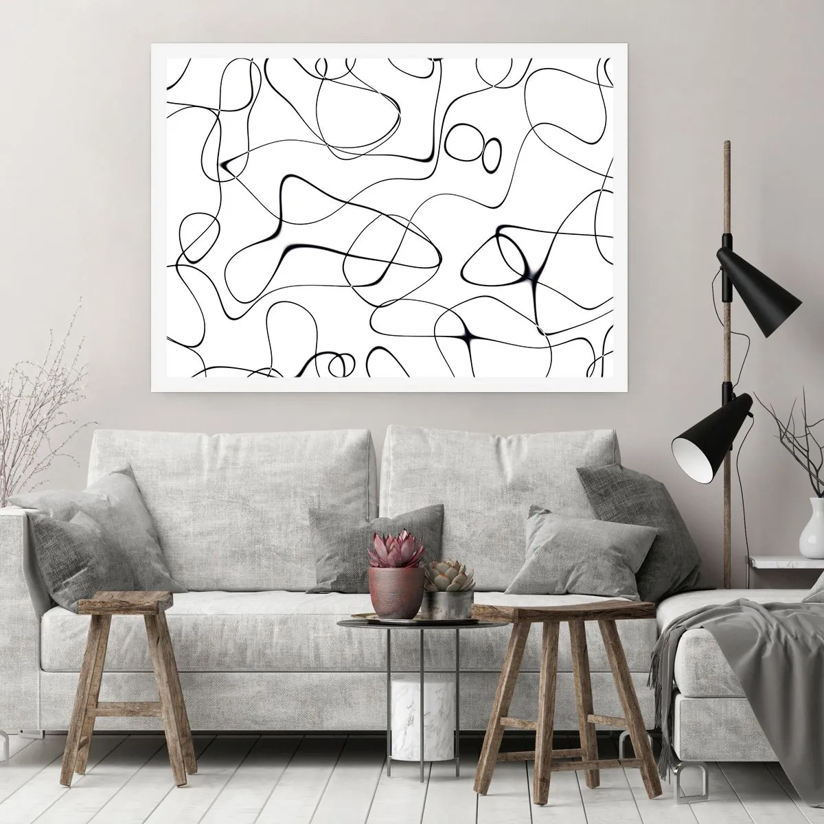 Affisch - Livets stigar, ödets tur - 70x50 cm