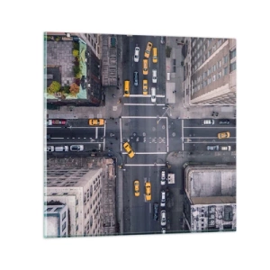 Glastavla - Bild på glas - Enkelt val - 40x40 cm