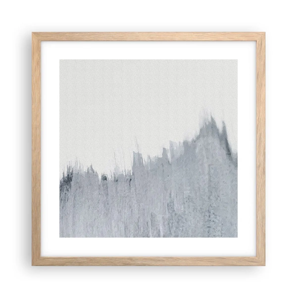 Affisch i ram av ljusek - Mystisk skiva - 40x40 cm