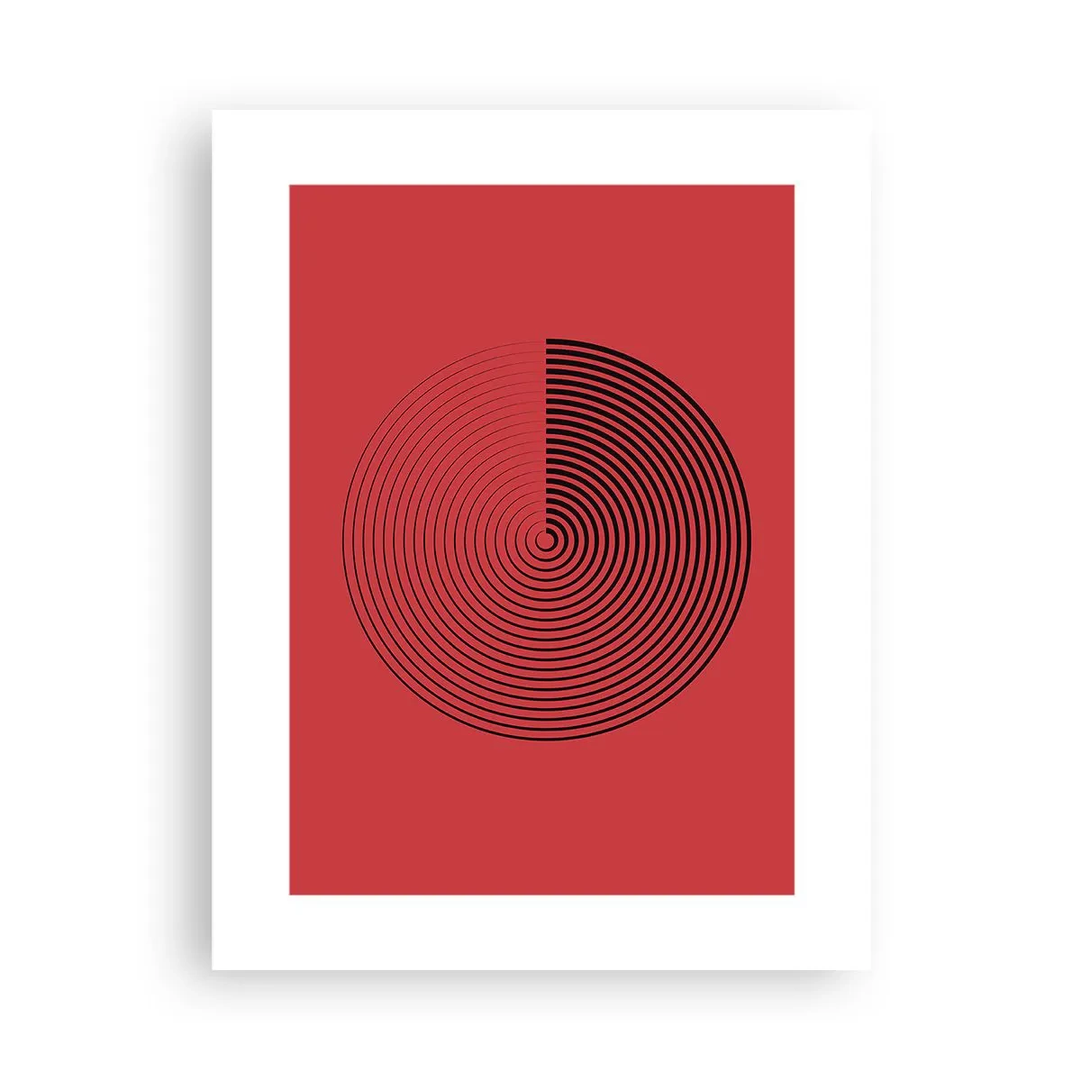 Affisch - Cirkulär rörelse - 30x40 cm