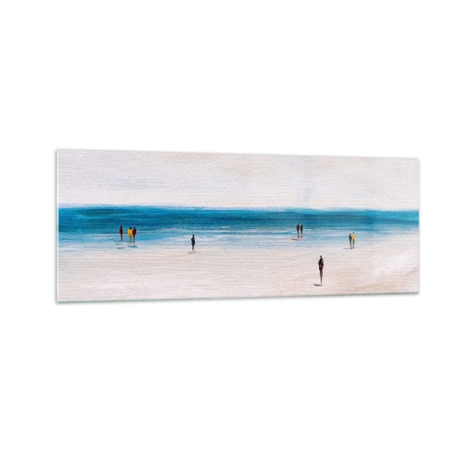 Glastavla - Bild på glas - Ett naturligt behov - 140x50 cm
