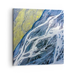 Canvastavla - Bild på duk - Naturens grottmålningar - 50x50 cm