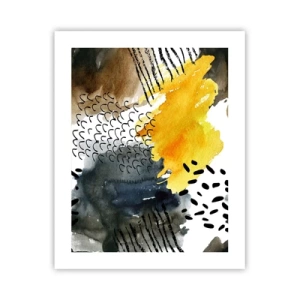 Affisch - Elementens möte - 40x50 cm