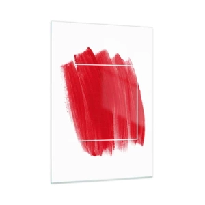Glastavla - Bild på glas - Utanför ramen - 50x70 cm