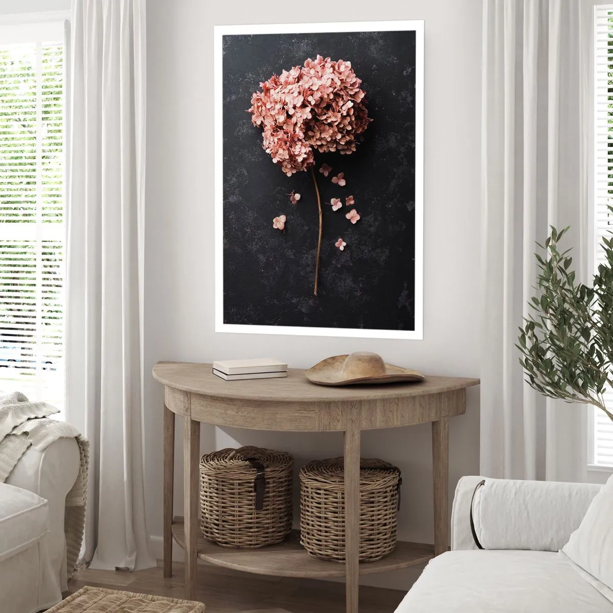 Affisch - Ett verkligt romantiskt tecken - 40x50 cm