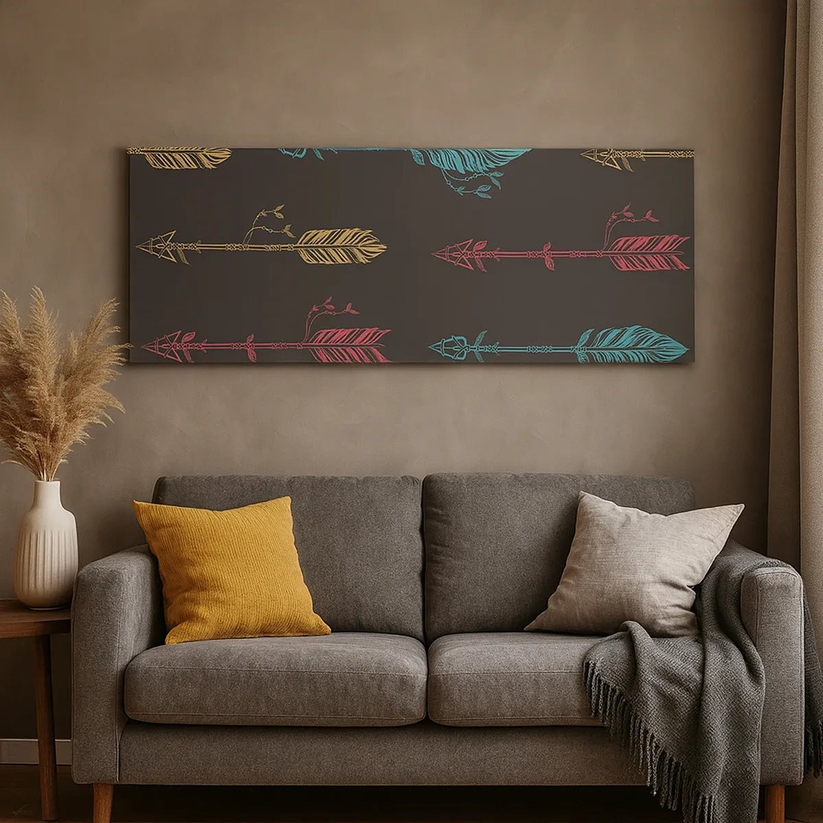 Canvastavla - Bild på duk - I ordning - 30x30 cm