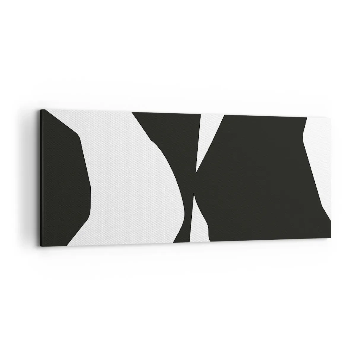 Canvastavla - Bild på duk - Positiv-negativ - 120x50 cm