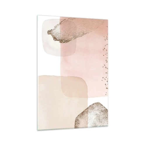 Glastavla - Bild på glas - Titta genom färgen - 80x120 cm