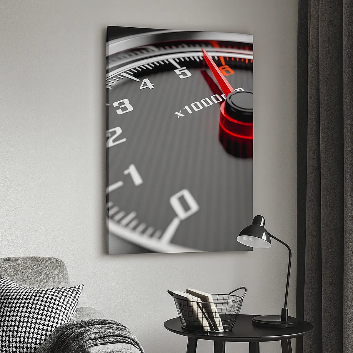 Canvastavla - Bild på duk - Gasen i golvet - 50x70 cm